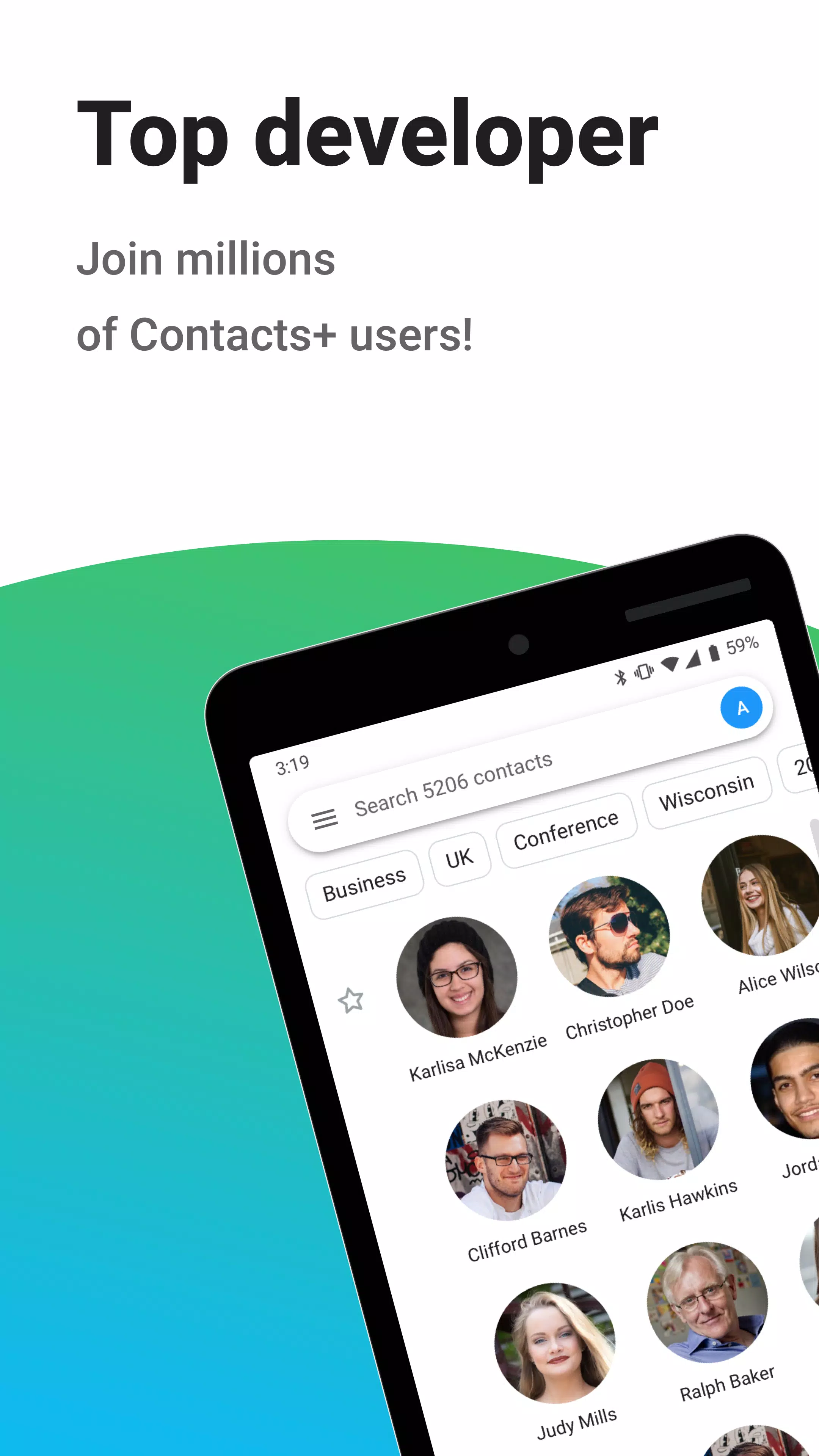 Contacts+ Ảnh chụp màn hình 0