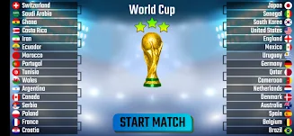 Soccer Skills - Cup of World Captura de pantalla 1