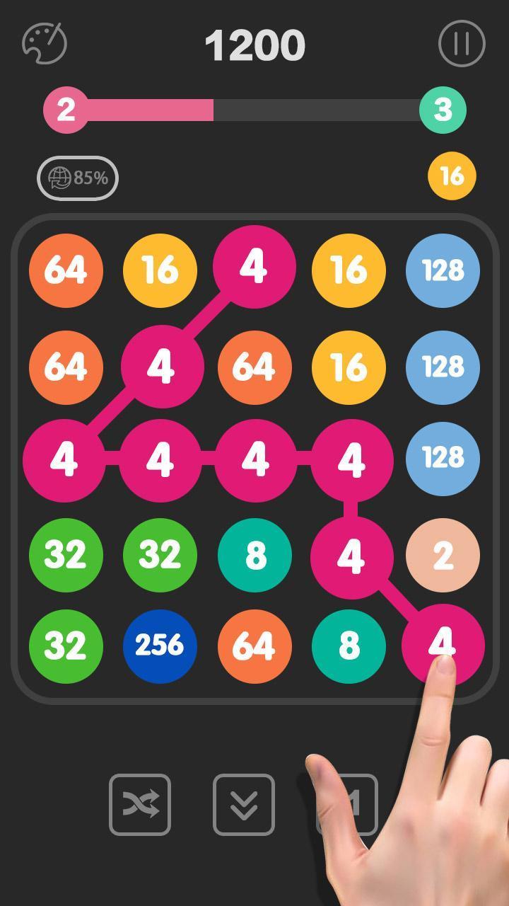 2048-Number Puzzle Games স্ক্রিনশট 3