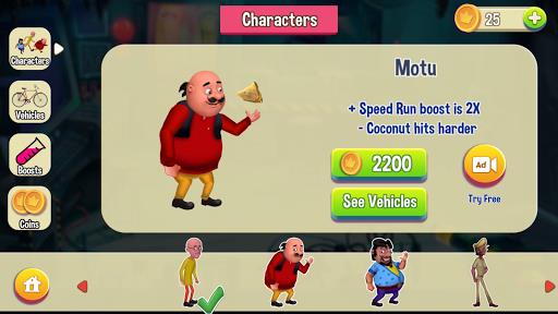 Motu Patlu Game ภาพหน้าจอ 1