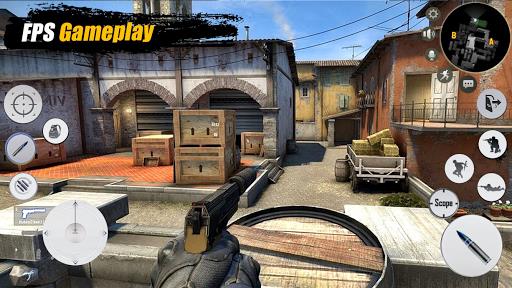 FPS Gun Games : Offline Gun Game Gun Shooting Game Скриншот 1