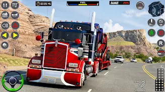 US Cargo Truck Simulator Game স্ক্রিনশট 3