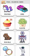 Pixel Art Coloring By Numbers Скриншот 0