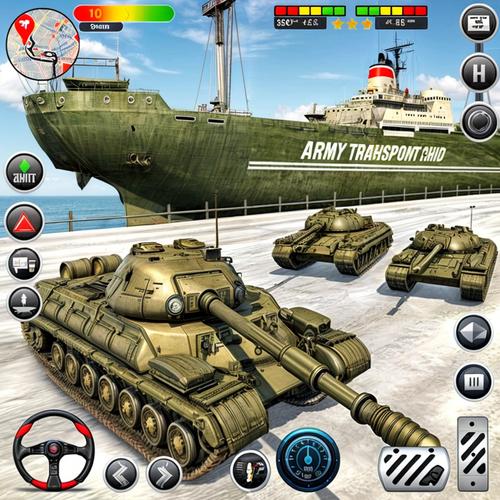 Army Transport Tank Ship Games ဖန်သားပြင်ဓာတ်ပုံ 2