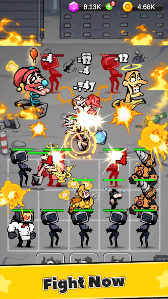 Battle Warriors: Strategy Game Mod 스크린샷 3