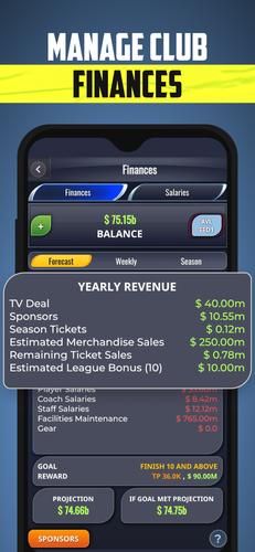 Ultimate Football Club Manager 스크린샷 3