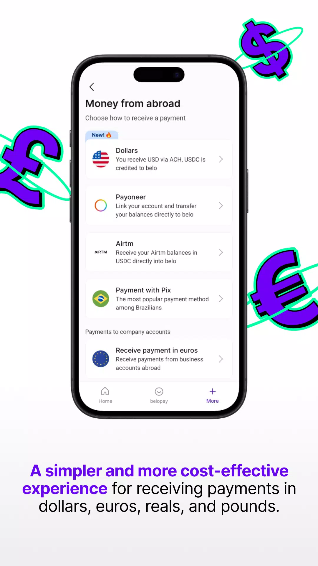 Belo: your financial passport スクリーンショット 1