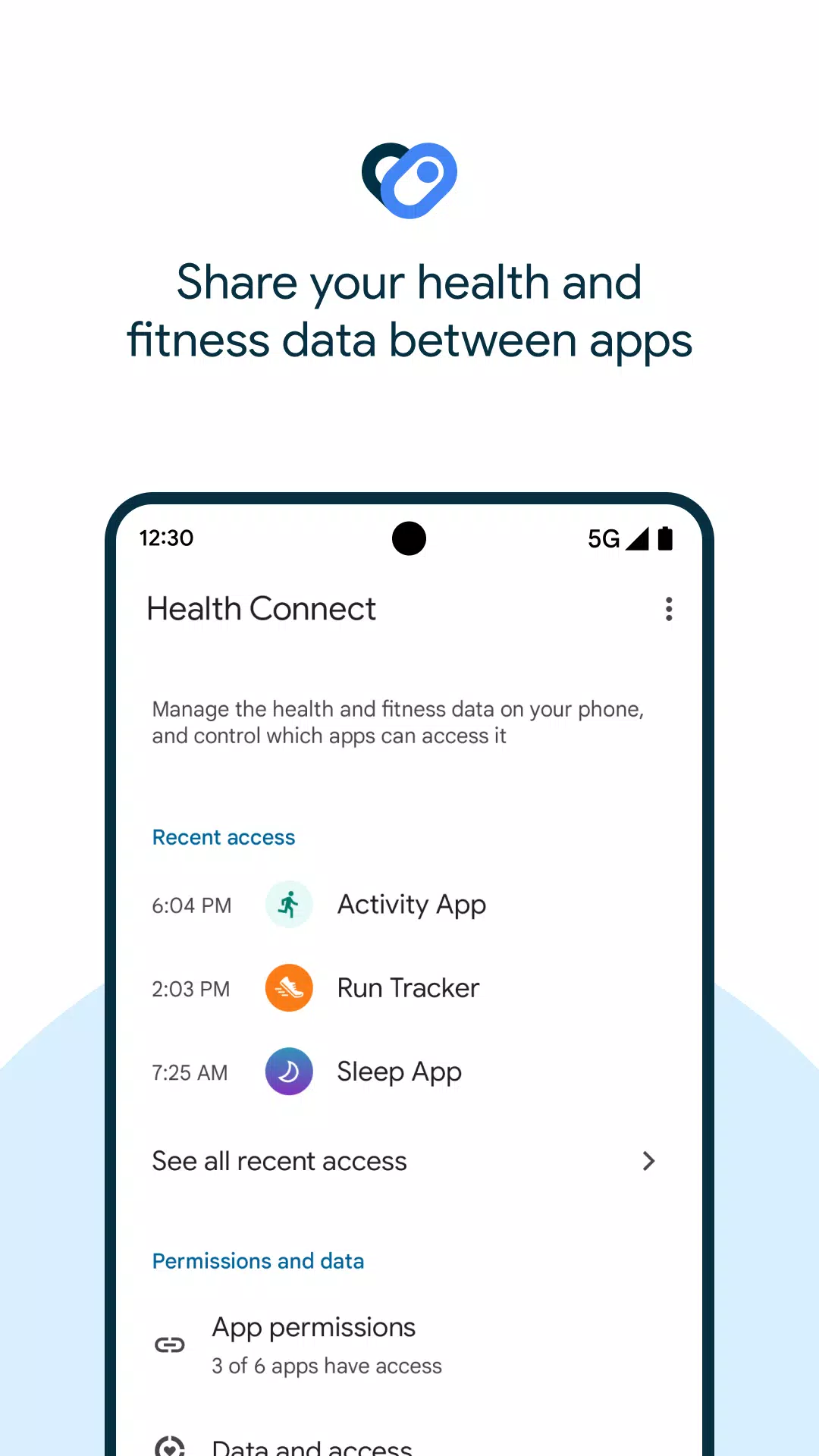 Health Connect Tangkapan skrin 0