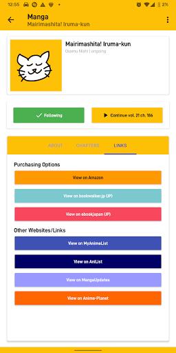 MobileMD - Mangadex client Zrzut ekranu 2