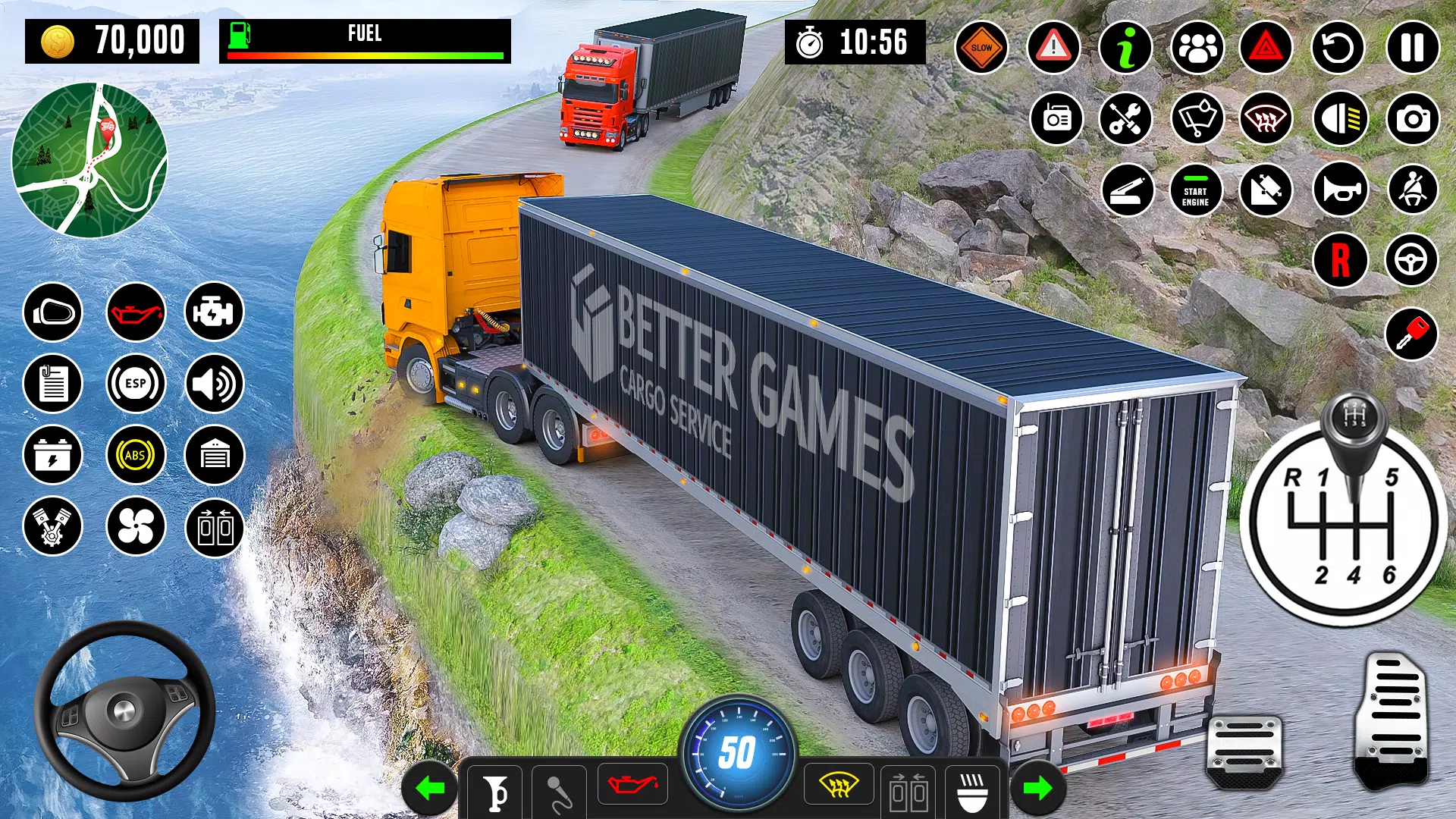 Truck Games - Driving School Schermafbeelding 1