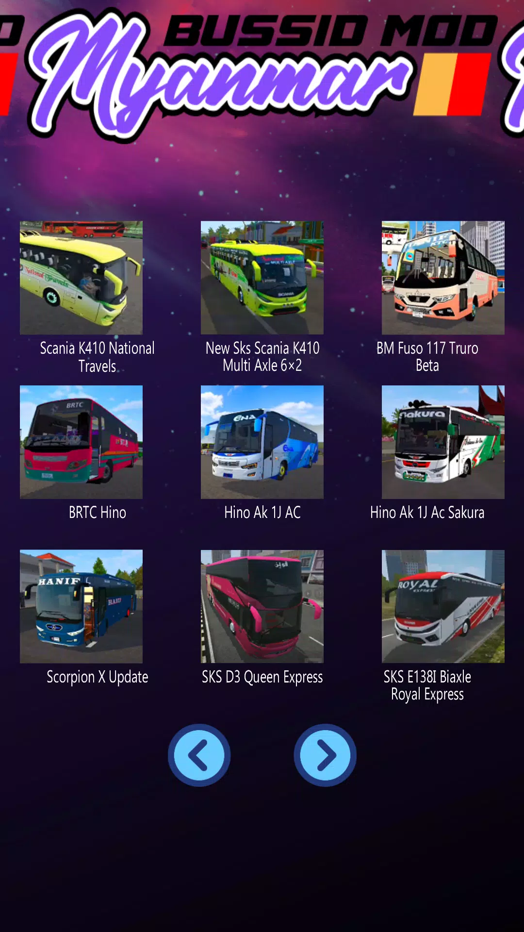 Schermata Mod Bussid Myanmar 2