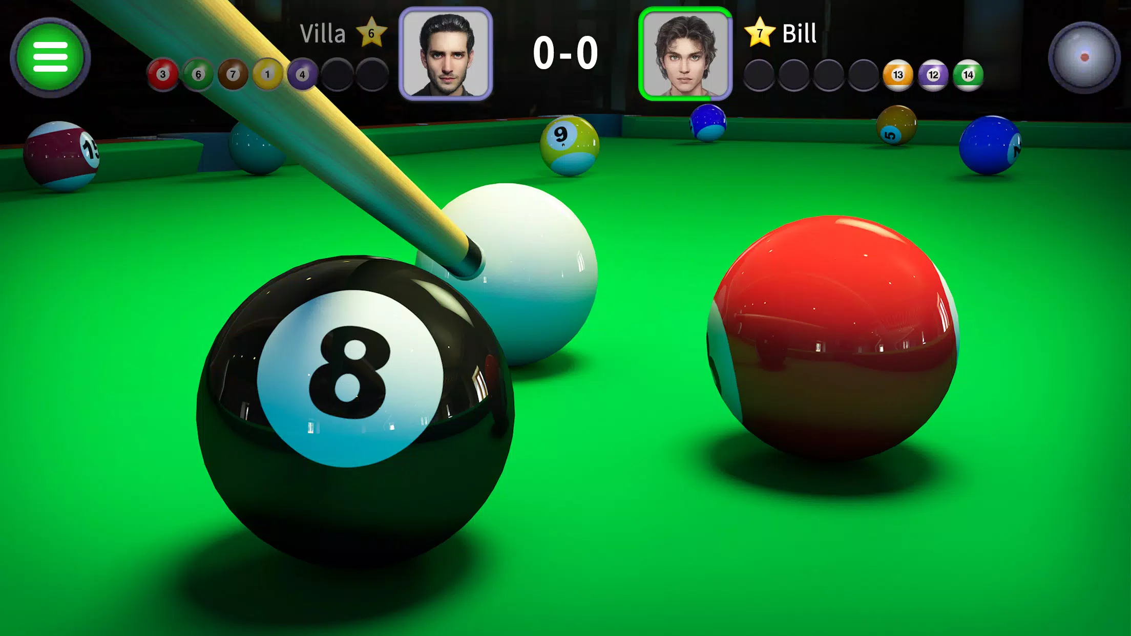 Billiards Ekran Görüntüsü 1