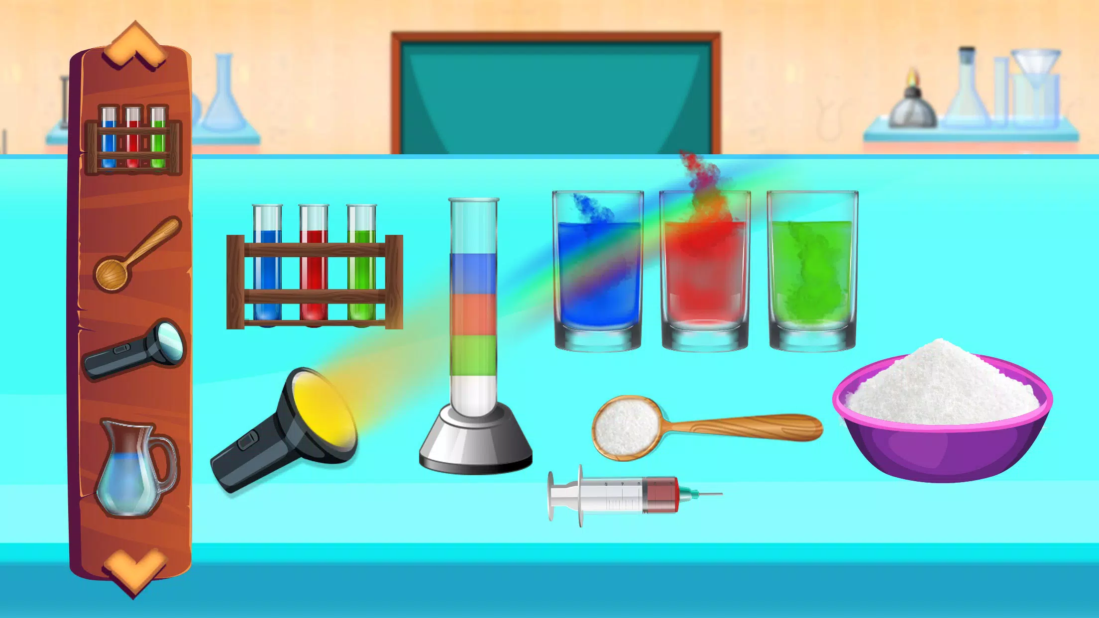 Girls High School Science Lab Captura de pantalla 2