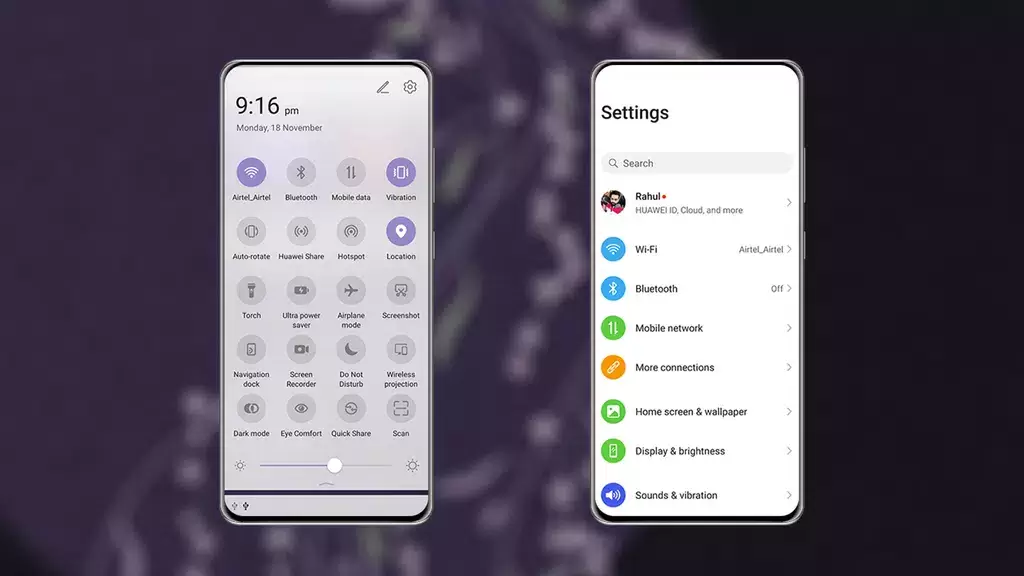 PixPurple EMUI MagicOS Theme Tangkapan skrin 3