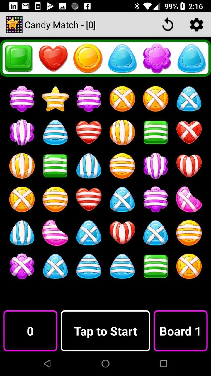 Candy Match Bingo Screenshot 0