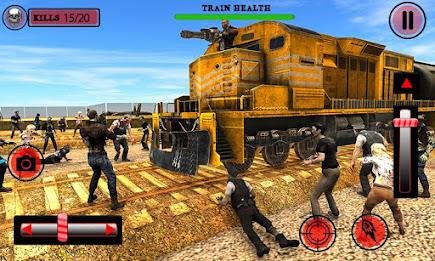 US Army Train Zombie Shooting স্ক্রিনশট 0