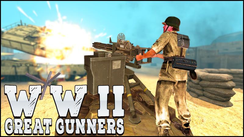 Schermata Gunner World War: WW2 Gun Game 0