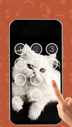 Kitty Cat Pin Lock Screen Ảnh chụp màn hình 2