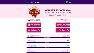 Satta King - Online Matka play Schermafbeelding 1