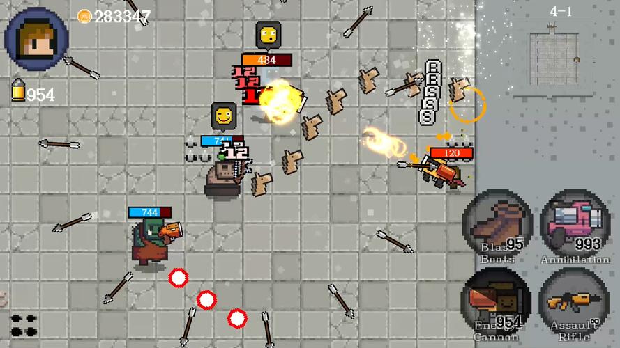 Tiny Warrior - Pixel Gun Ảnh chụp màn hình 2