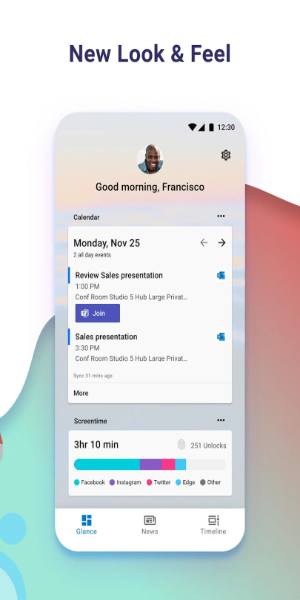 Microsoft Launcher ภาพหน้าจอ 1
