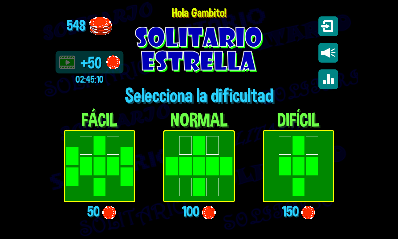 Solitario Estrella स्क्रीनशॉट 2