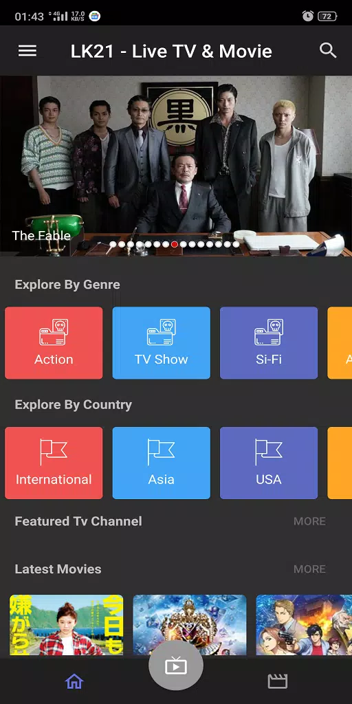 LK21 XXI - Live TV,  Movie  & Drama HD Sub Indo Tangkapan skrin 1