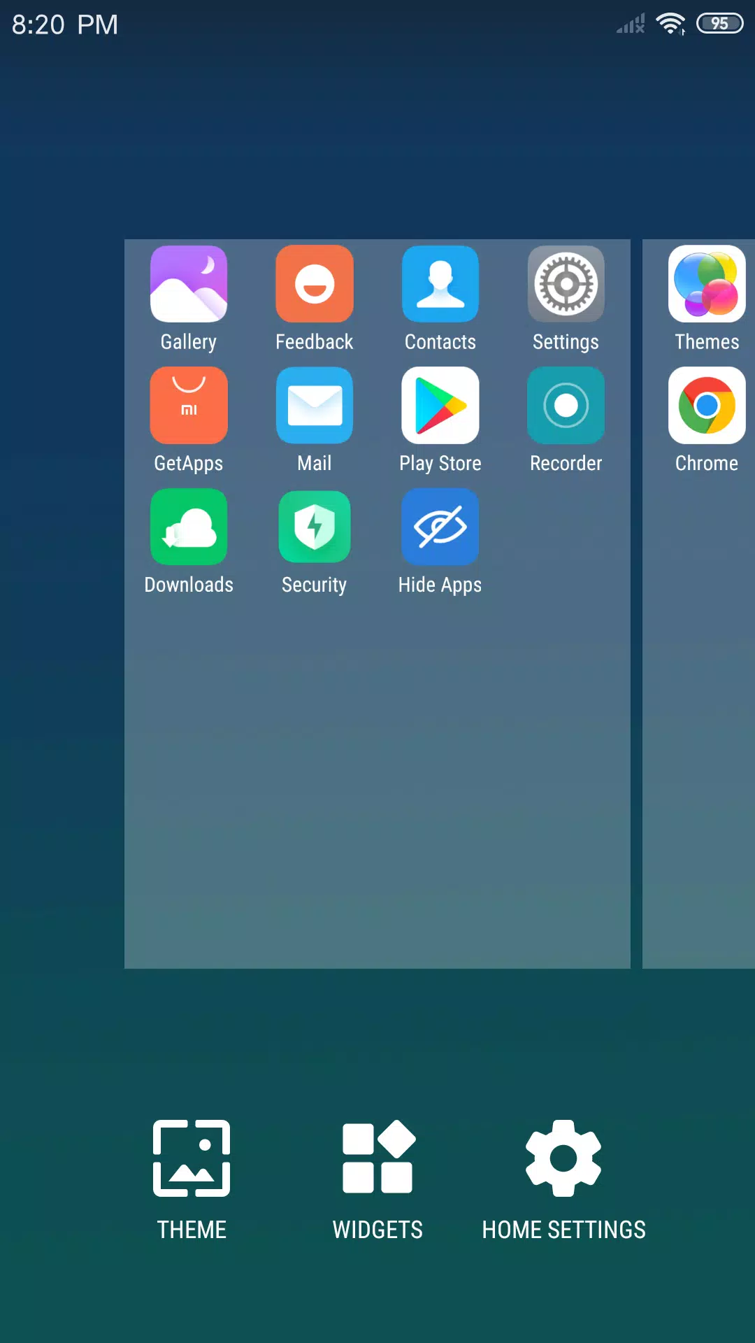 X Launcher ဖန်သားပြင်ဓာတ်ပုံ 3