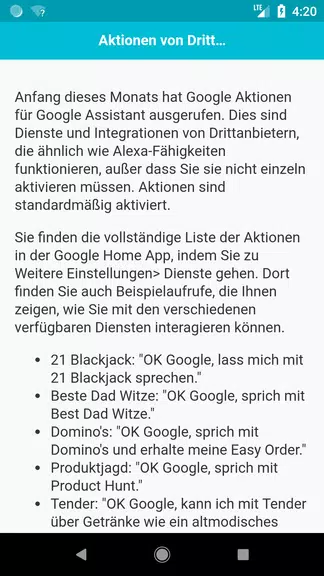 Befehle für Home Скриншот 3