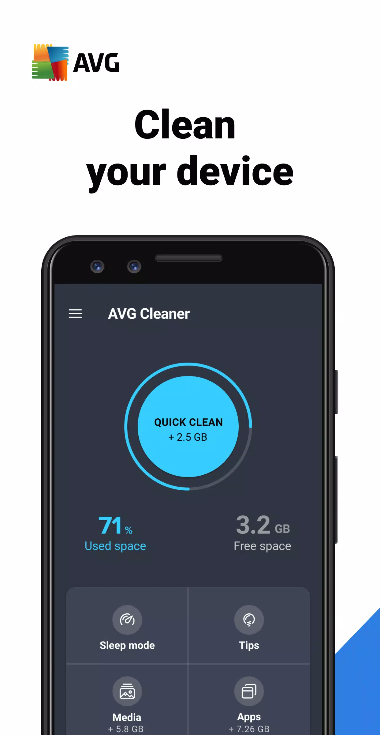 AVG Cleaner - App de limpeza Captura de tela 0