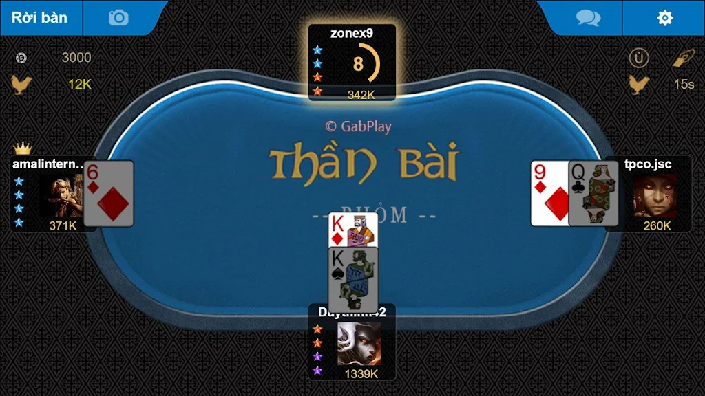 GabPlay Thần bài Screenshot 2