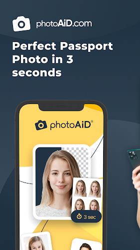 Passport Photo Maker & Editor mod ภาพหน้าจอ 0