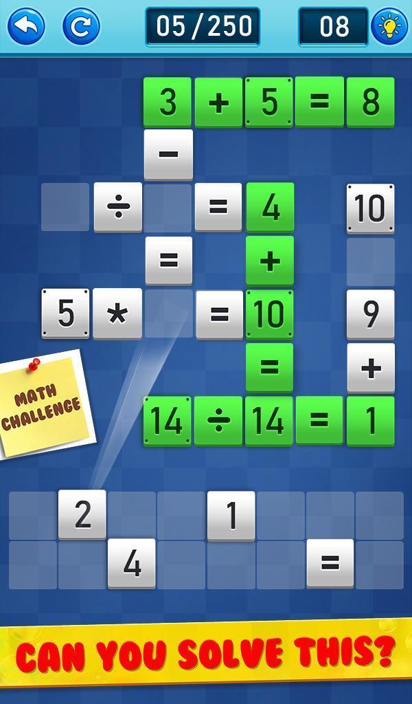 Math Puzzle Game - Math Pieces Tangkapan skrin 1