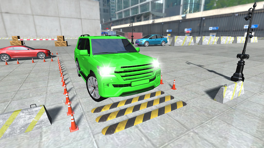 Prado Car Parking Driving Game Captura de tela 1