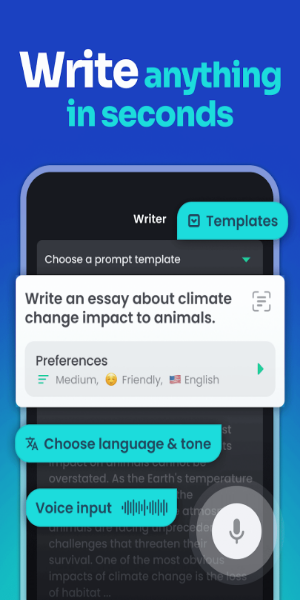 AI Writer Screenshot 1