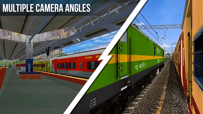 Ind Express Train Simulator Скриншот 0