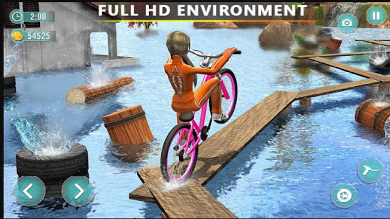 Offroad Bicycle Bmx Stunt Game ภาพหน้าจอ 3