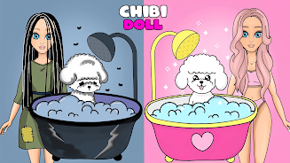 Chibi Dolls LOL: Dress up Game Screenshot 1