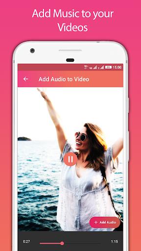 Video Sound Editor: Add Audio, Mute, Silent Video Schermafbeelding 2