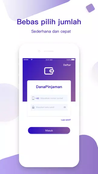DanaPinjaman Tangkapan skrin 1