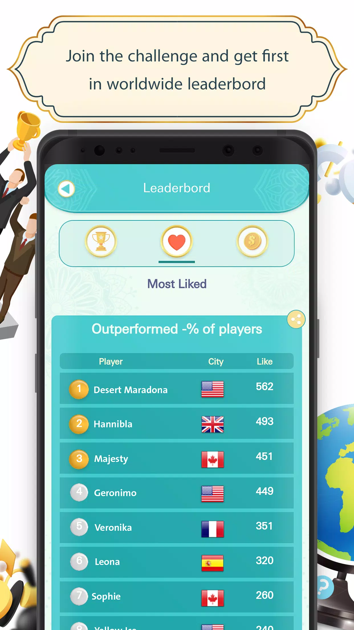QuizUp 2應用截圖第1張