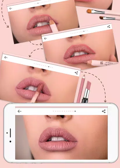 Makeup Tutorial step by step 스크린샷 0