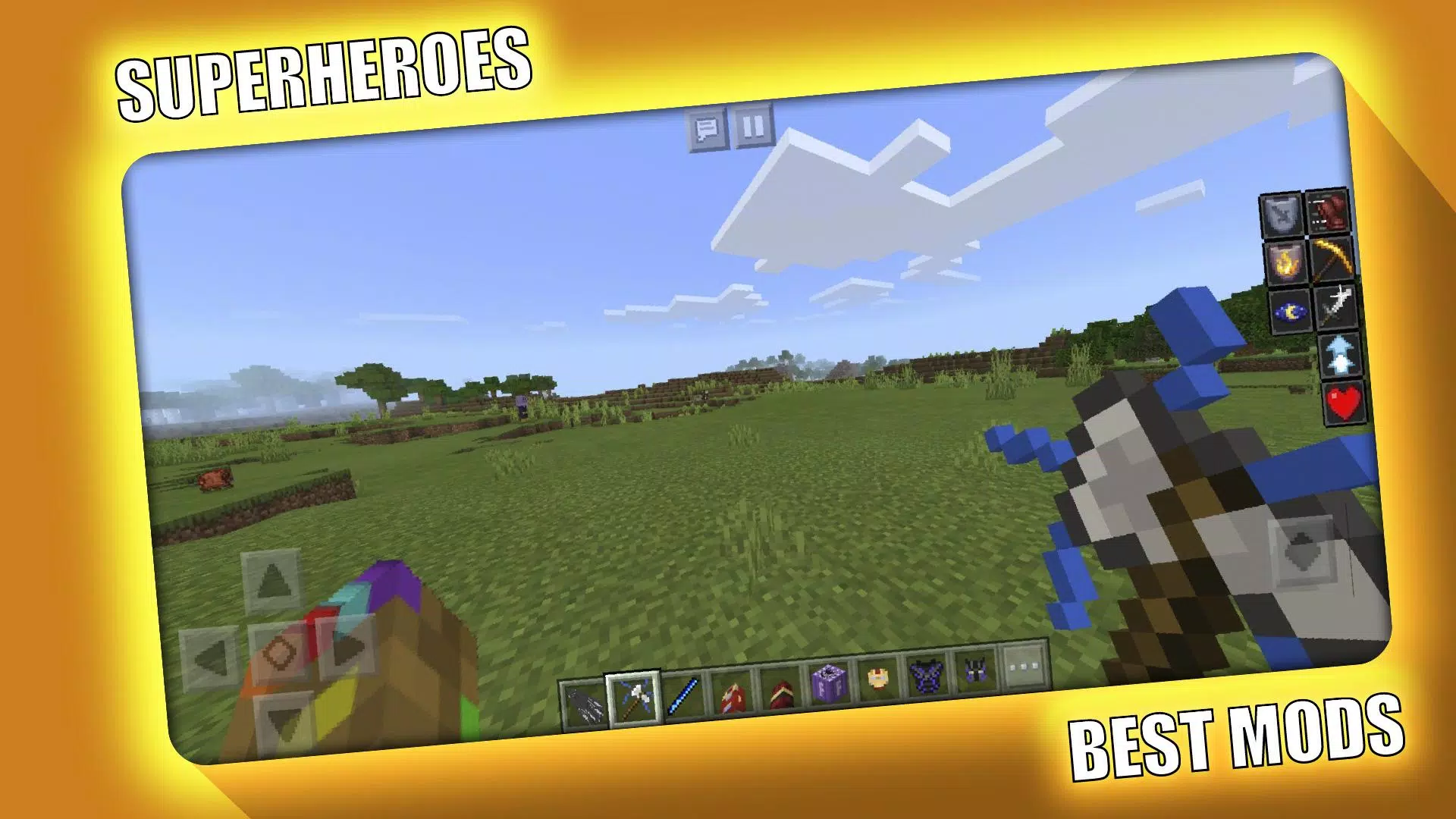 Superheroes Mod for Minecraft 應用截圖第1張