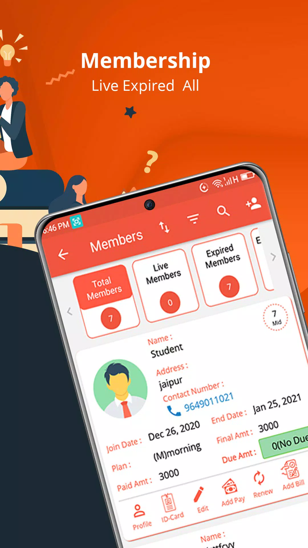 Schermata GoLibrary Library Manager App 3
