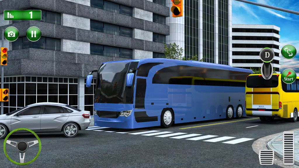 Euro Bus Driving 3D: Bus Games Ảnh chụp màn hình 2