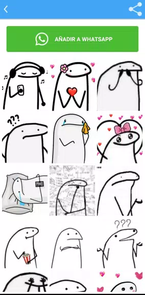 Stickers de flork Capture d'écran 2