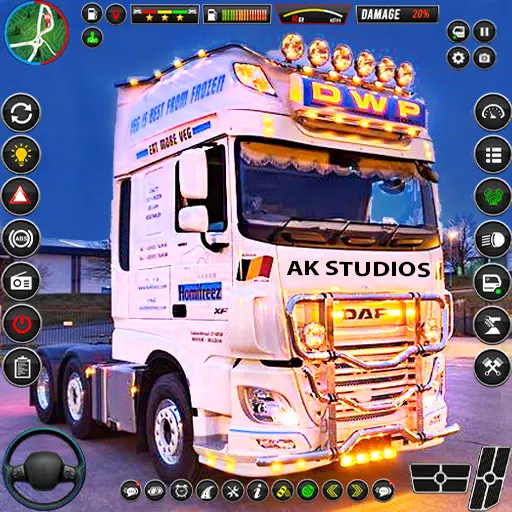 Cargo Truck Driving Euro Truck স্ক্রিনশট 0