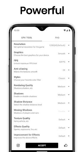 GFX Tool: Launcher & Optimizer Скриншот 1