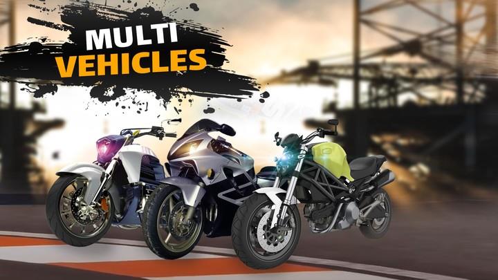 Bike Racing Games 3D Schermafbeelding 3