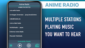 Anime Radio Favorites Captura de tela 3